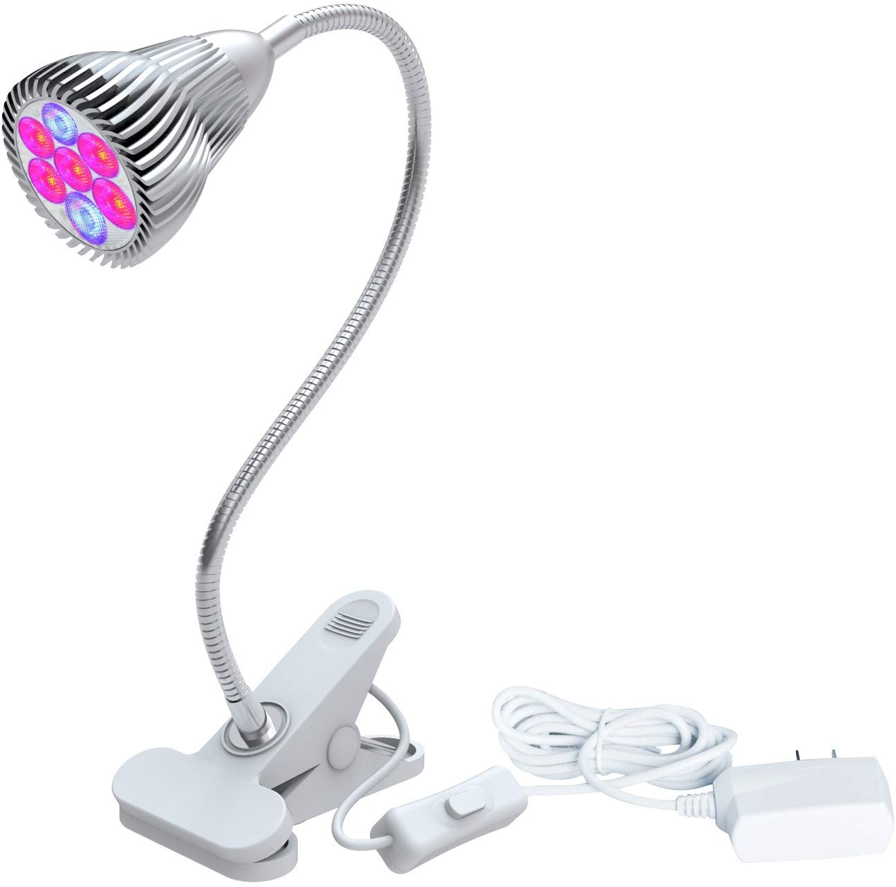 7 Watt Desk Clip Plant Grow Light With 360 Grow Lights Manufacturer